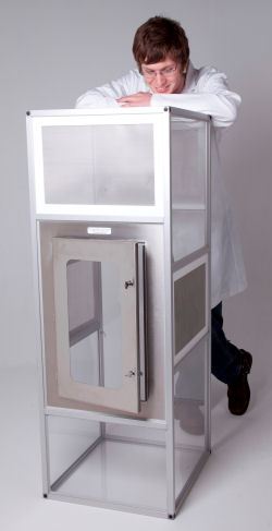 Tall cage for insect research